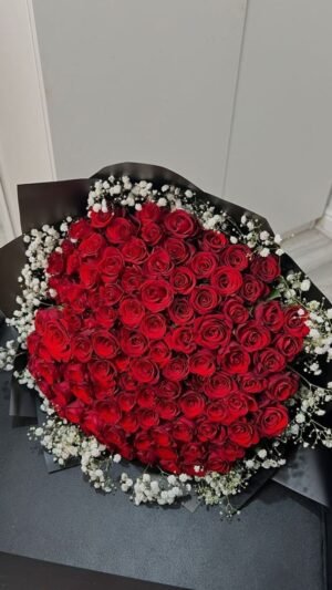 100 Stem Red Roses