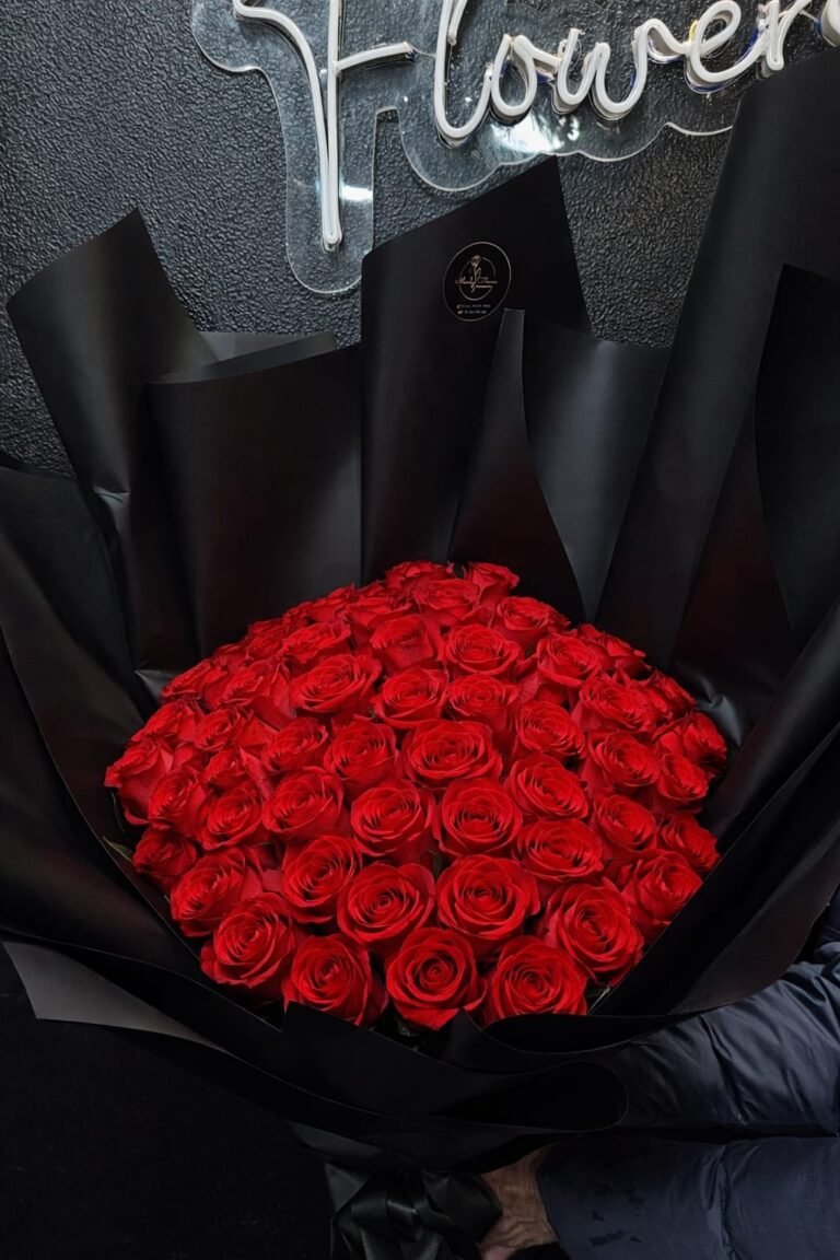 50 Stem Red Roses